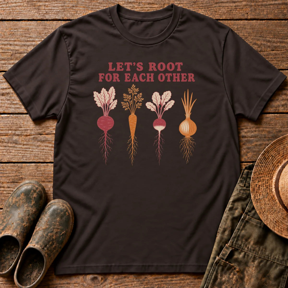 Lets Root Green T-shirt
