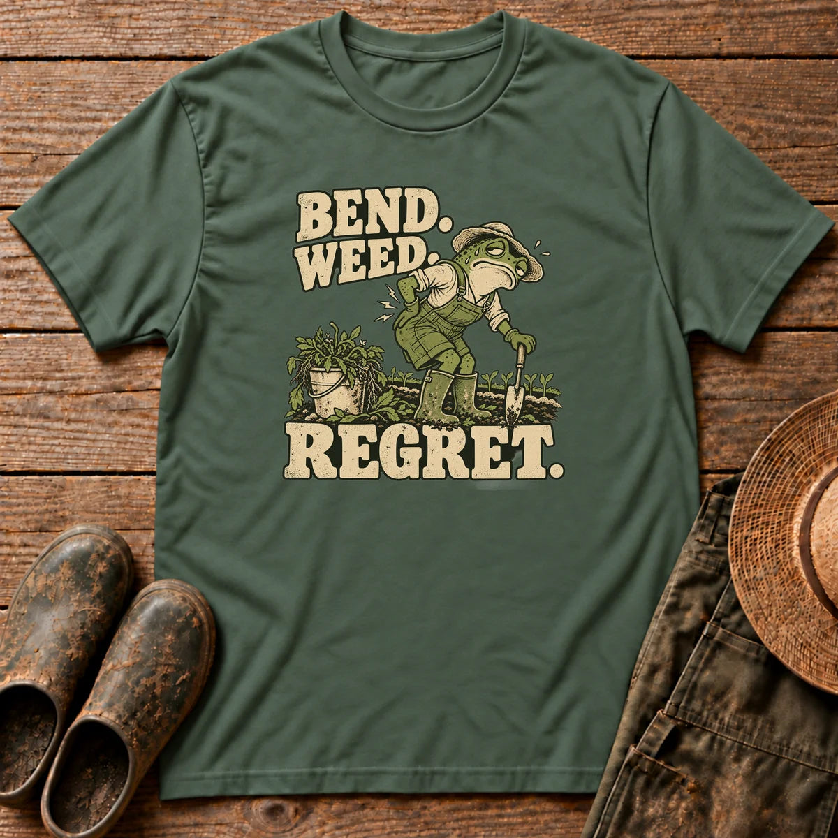 Bend Weed Regret Tshirt