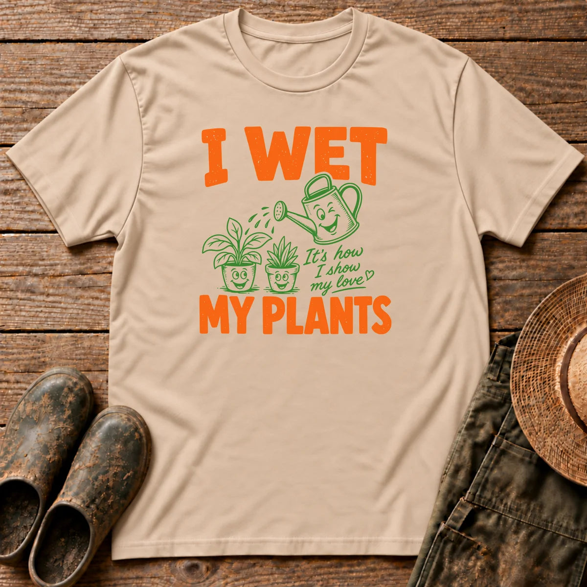 I Wet My Plants T-shirt