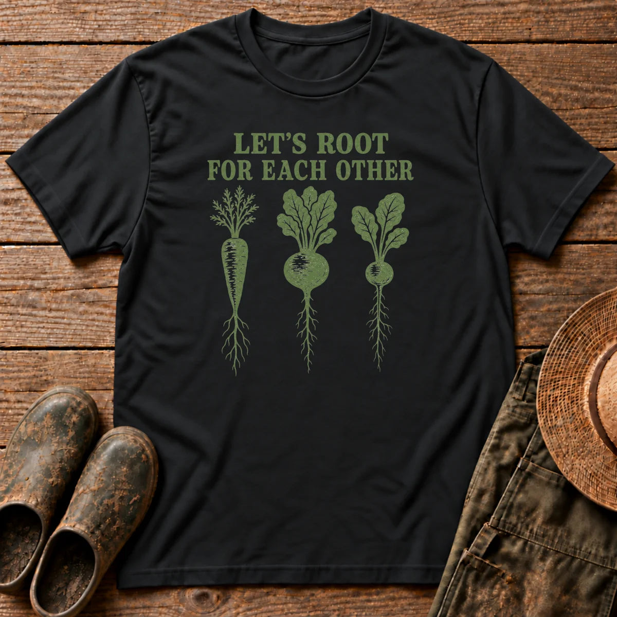 Green Roots Unite T-shirt
