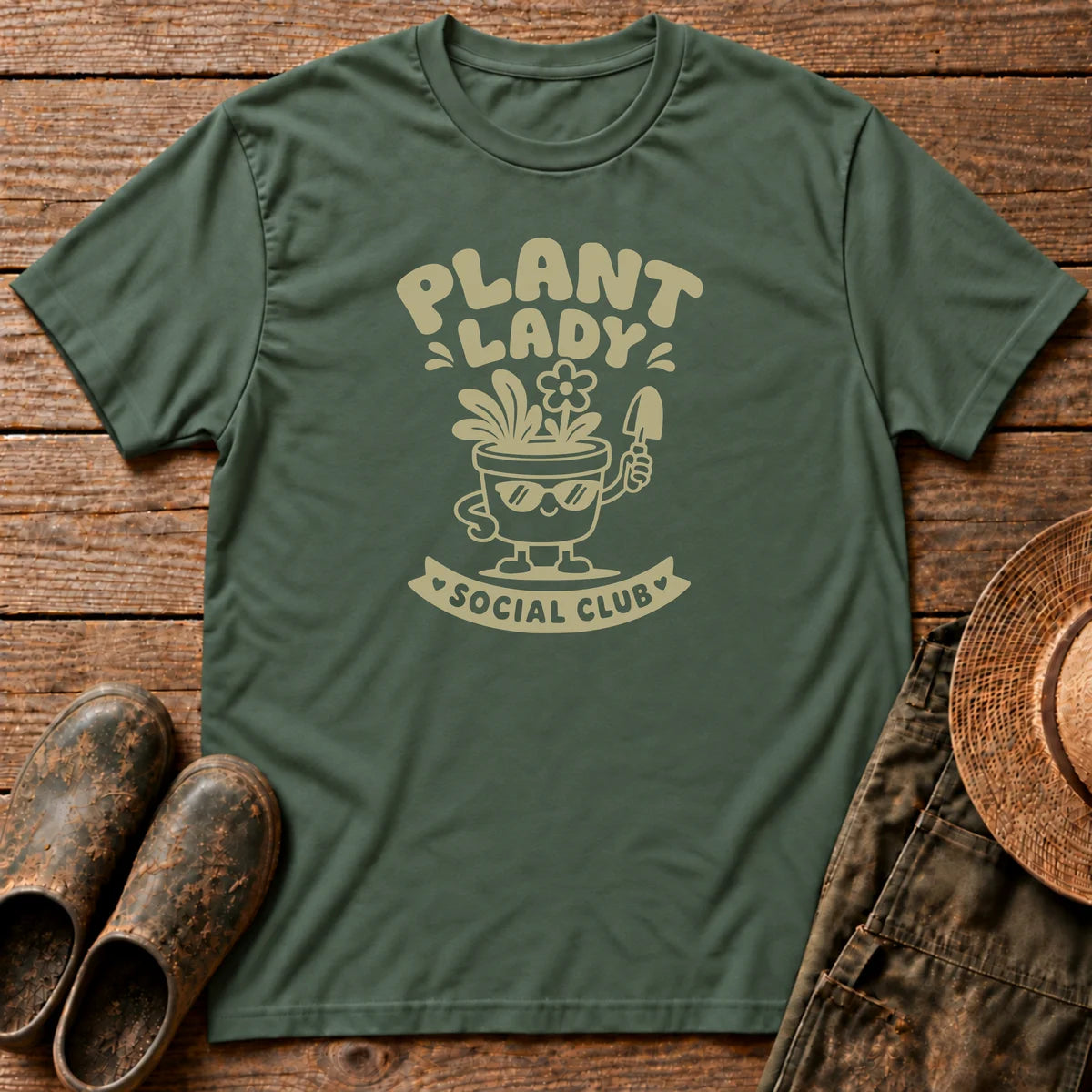 Plant Lady Club T-shirt