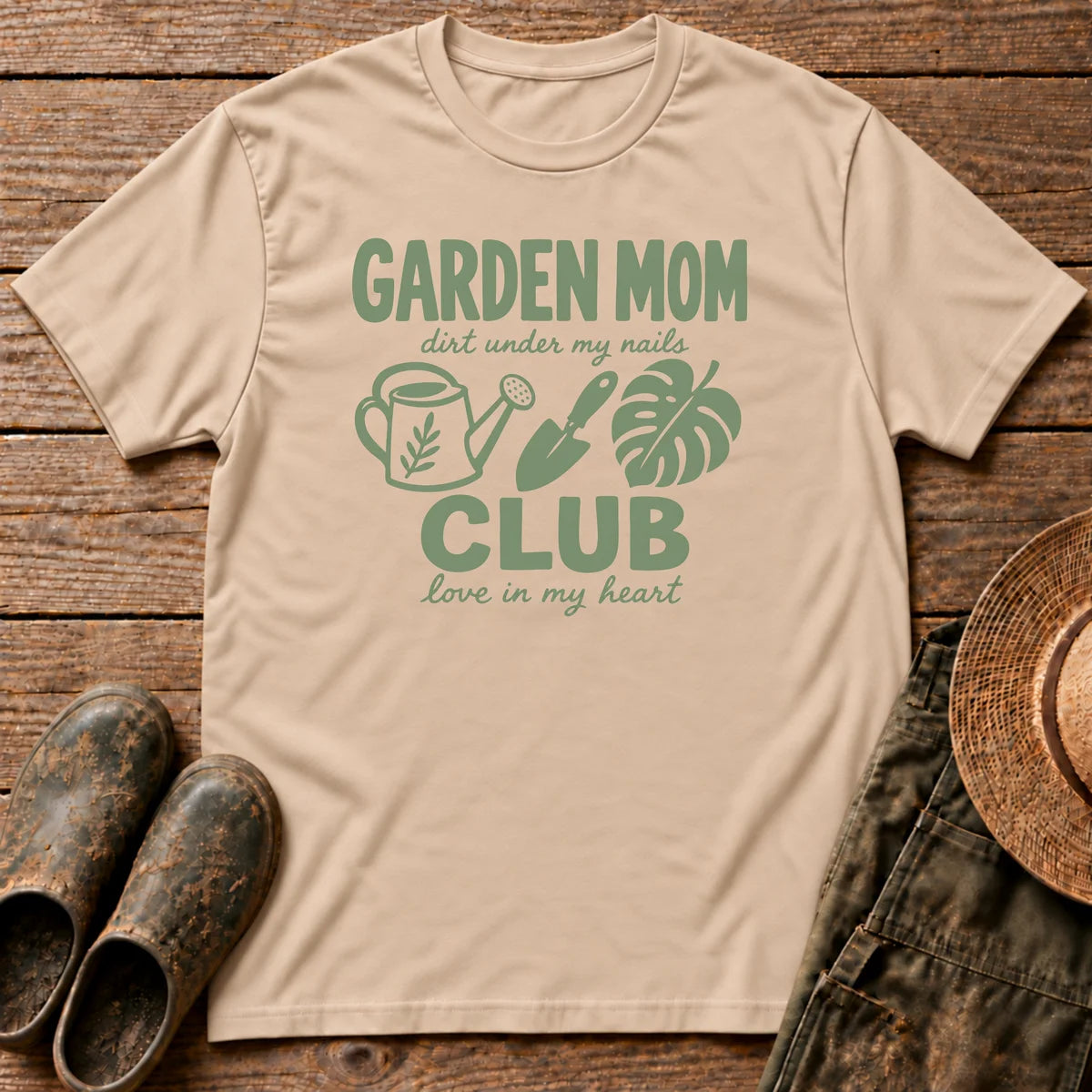 Garden Mom Mono T-shirt