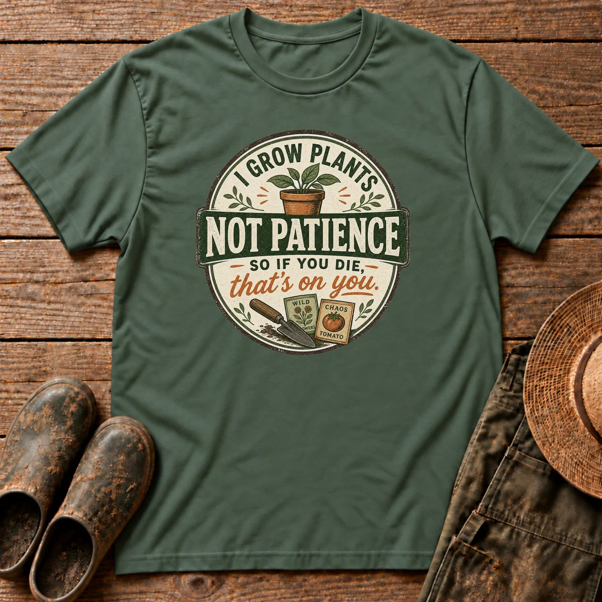 I Grow Plants T-shirt