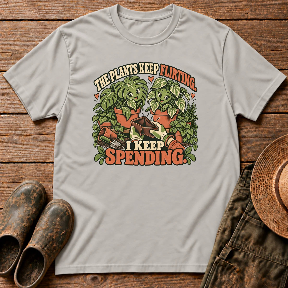 Flirting Plants Tshirt