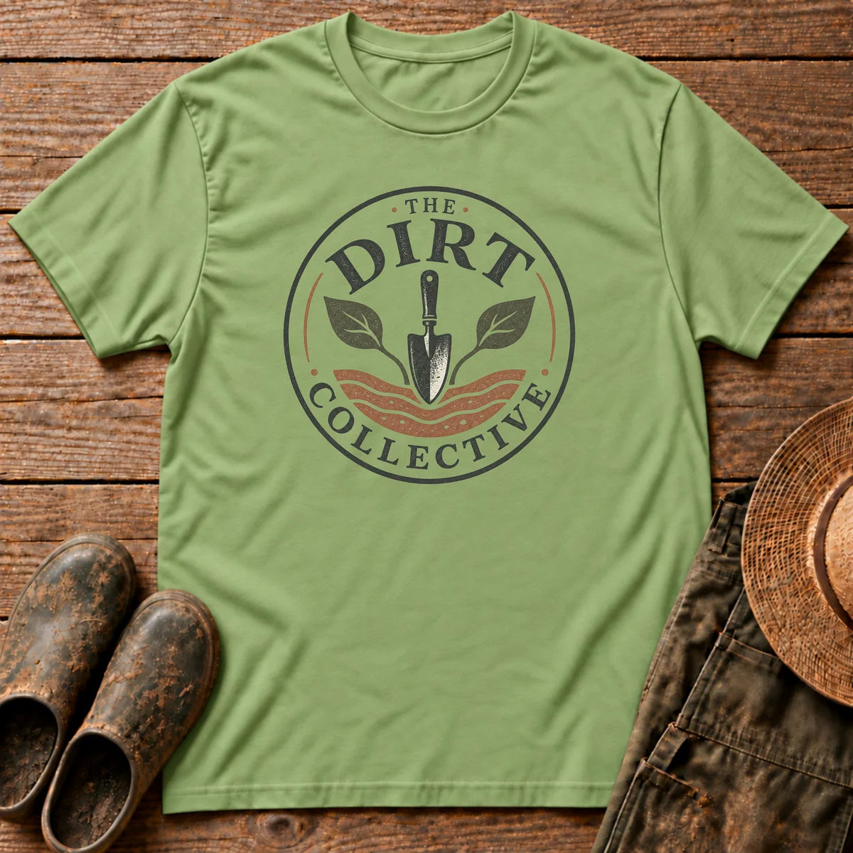 Dirt Club Badge T-shirt