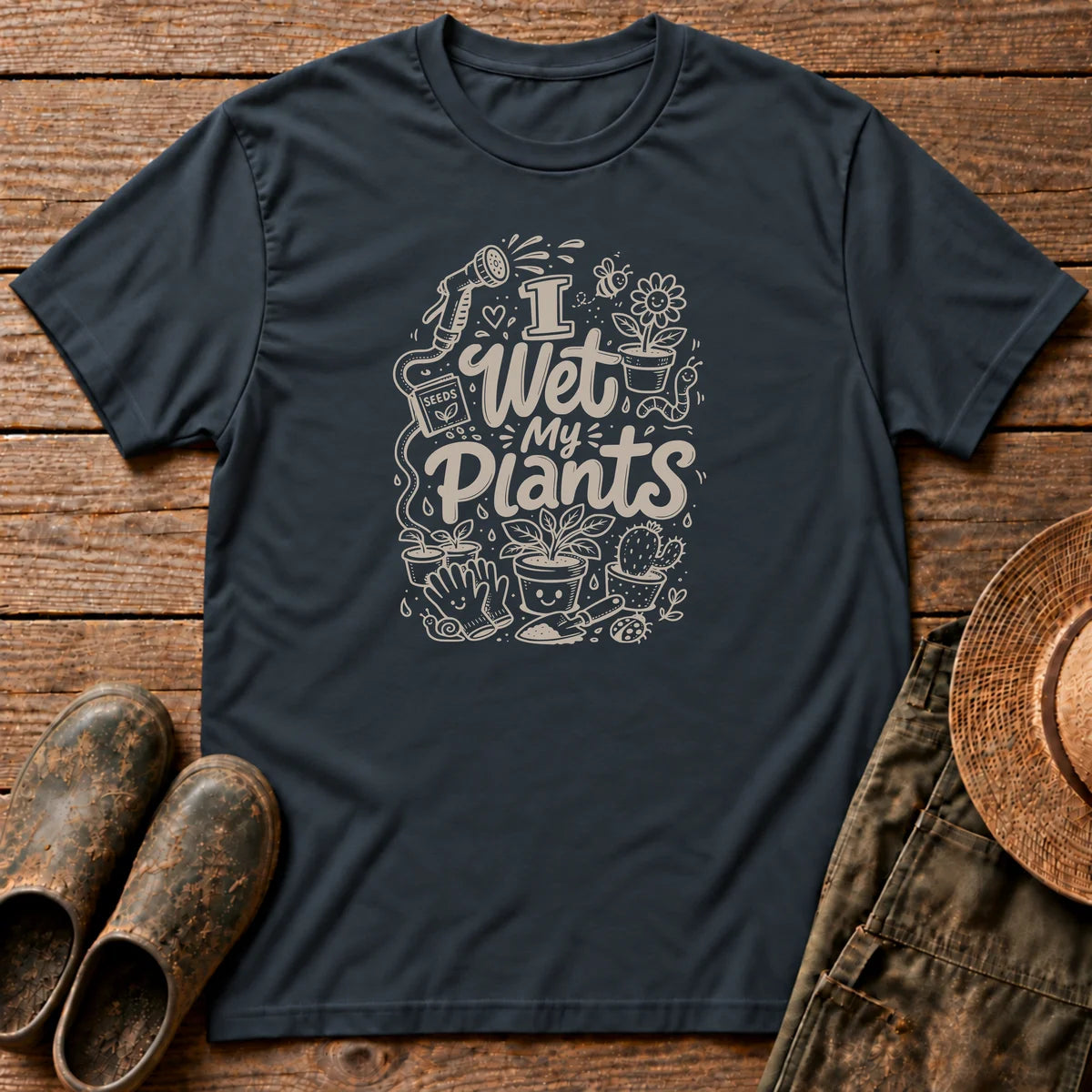 I Wet My Plants T-shirt