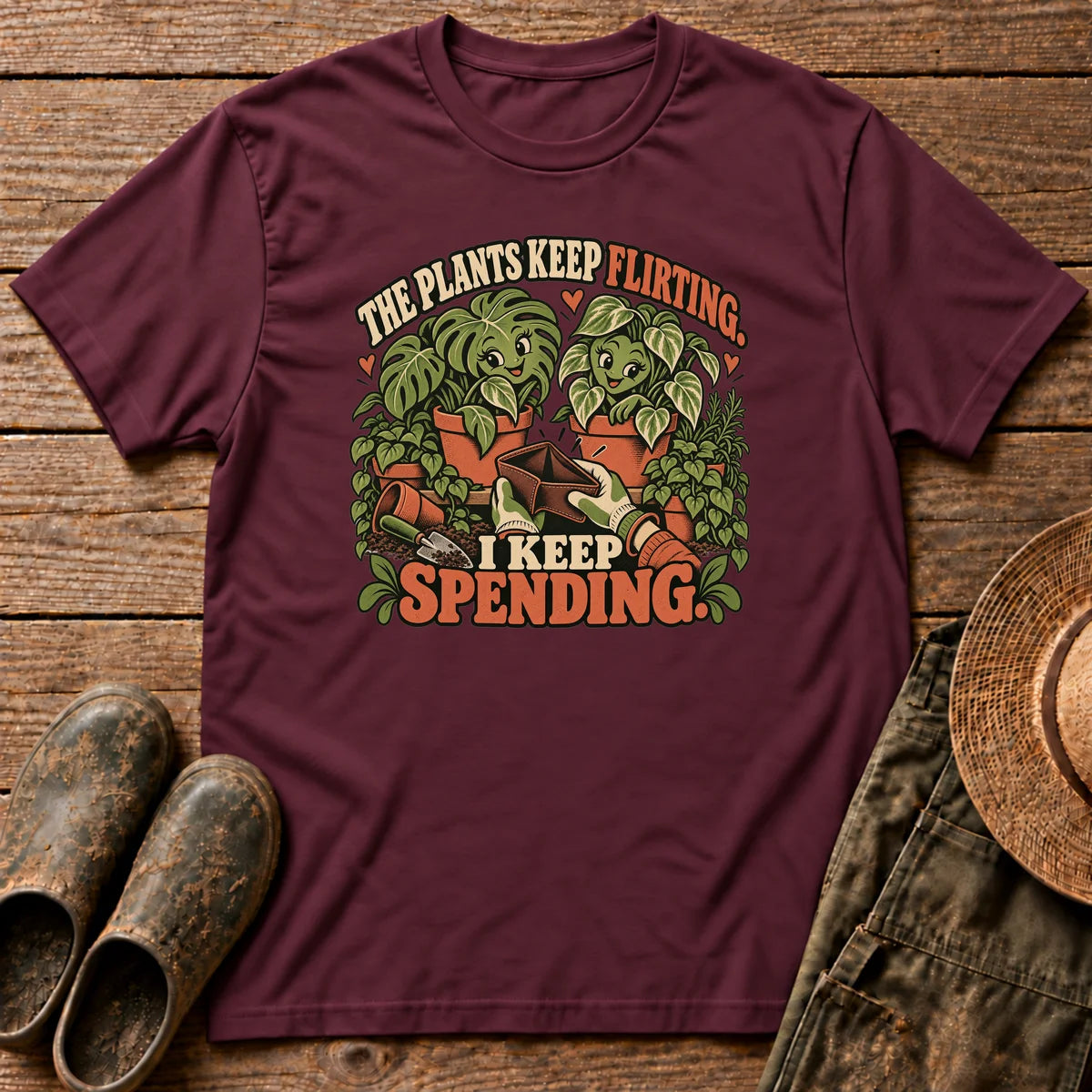 Flirting Plants Tshirt