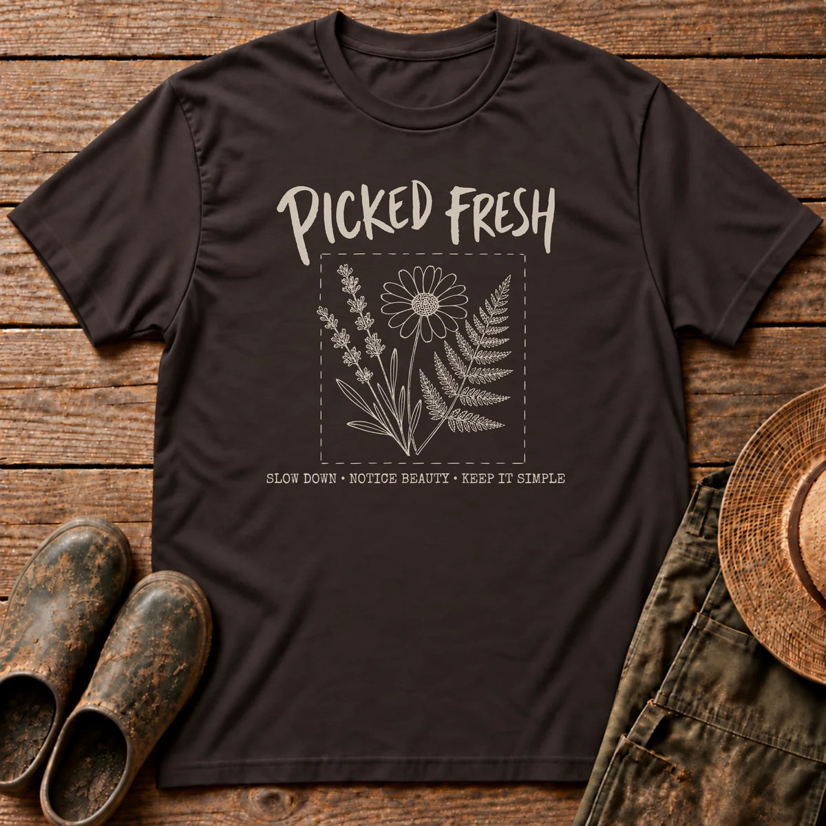 Fresh Mono Dark T-shirt