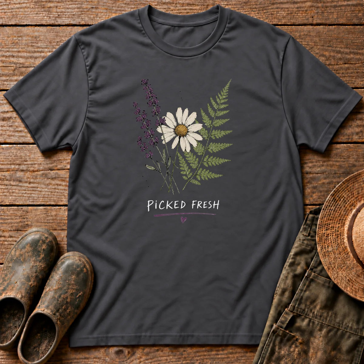 Picked Fresh Dark T-shirt