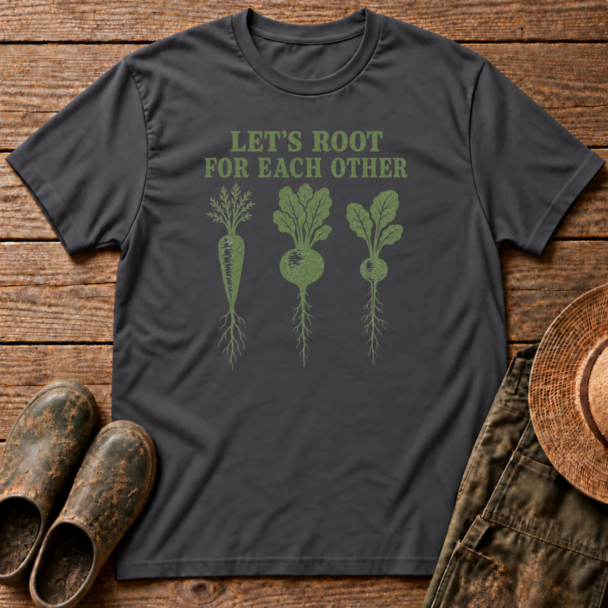 Green Roots Unite T-shirt
