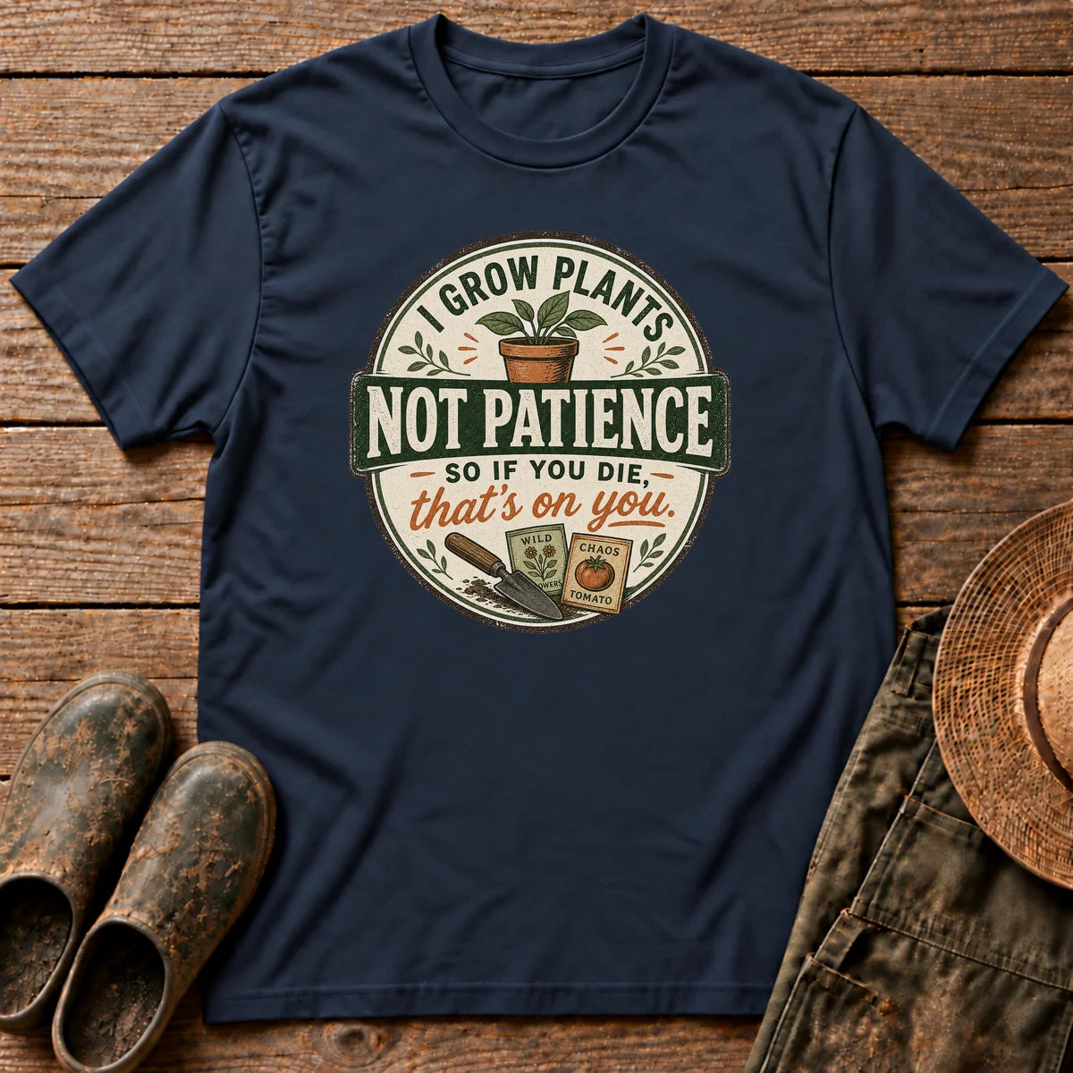 I Grow Plants T-shirt