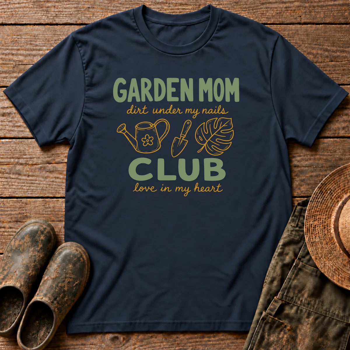 Garden Mom Club T-shirt