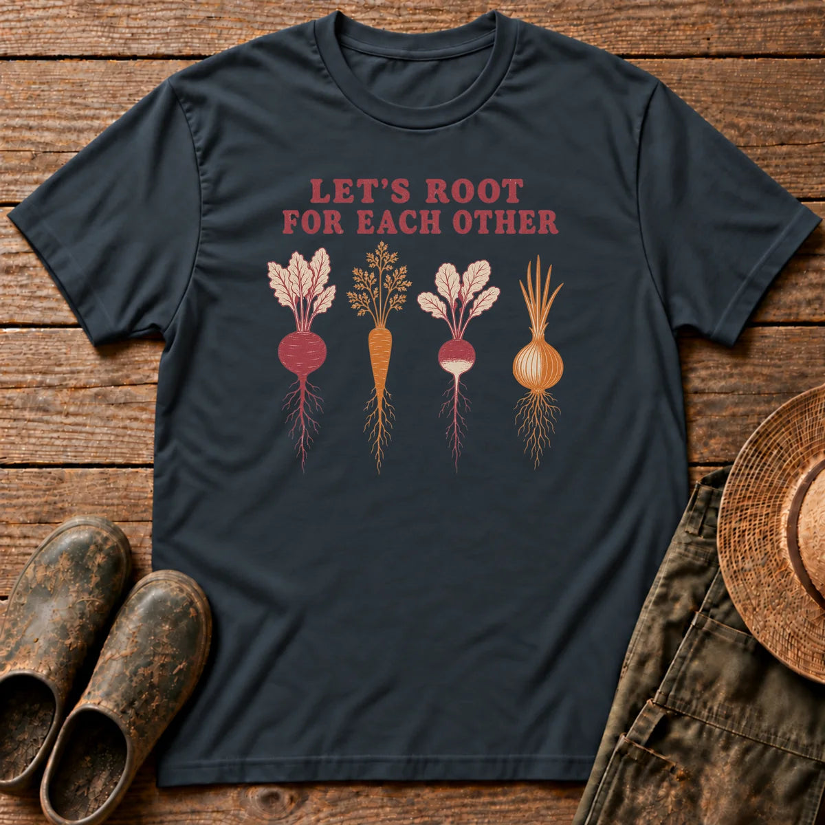 Lets Root Green T-shirt