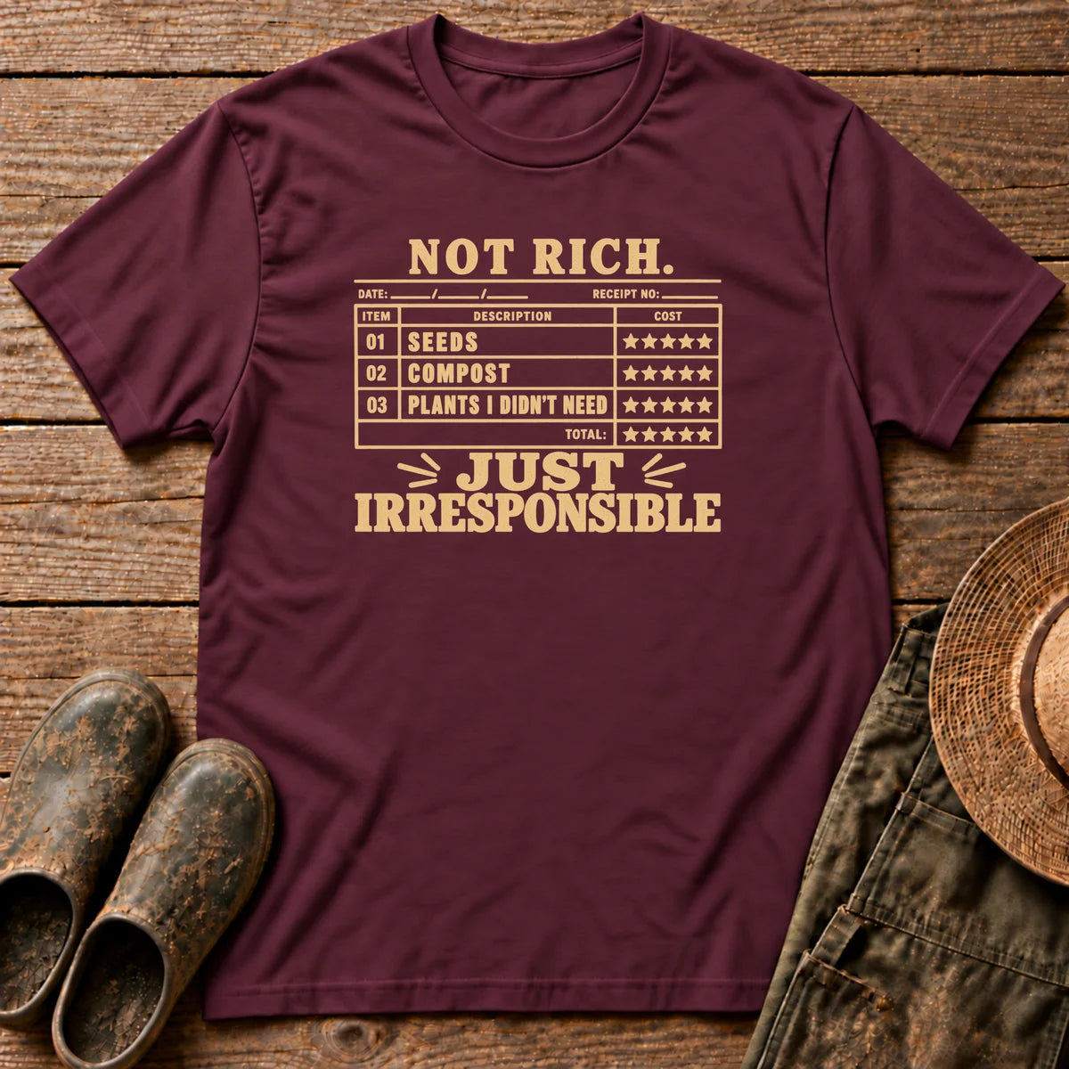 Just Irresponsible Tshirt