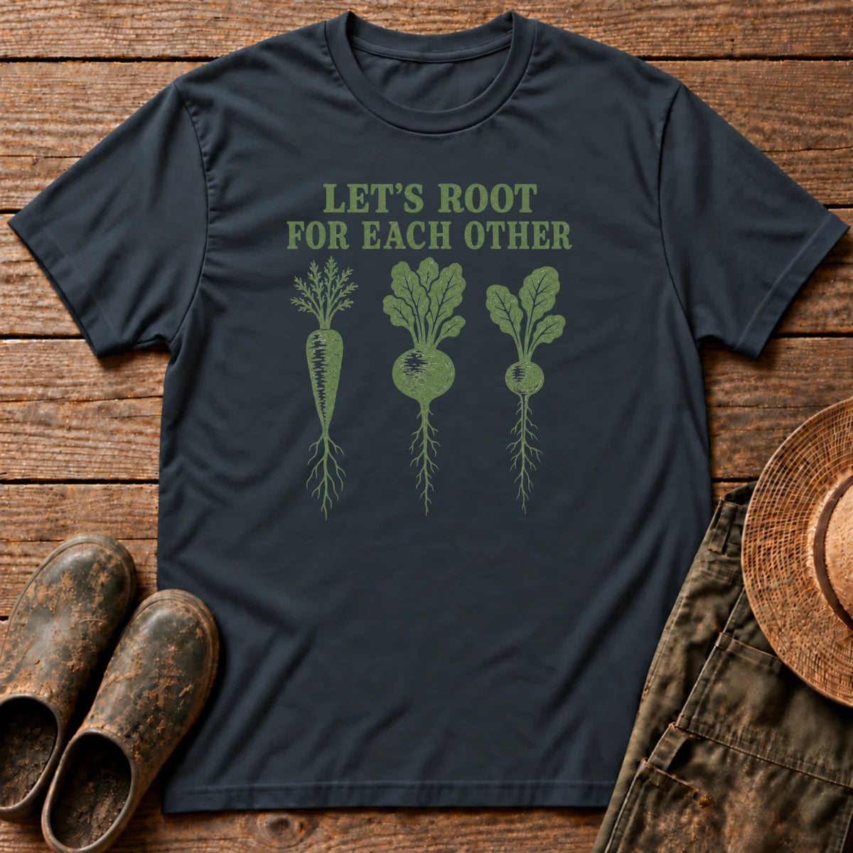 Green Roots Unite T-shirt