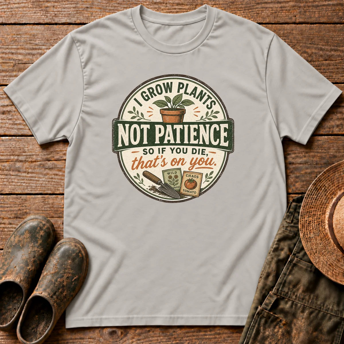 I Grow Plants T-shirt