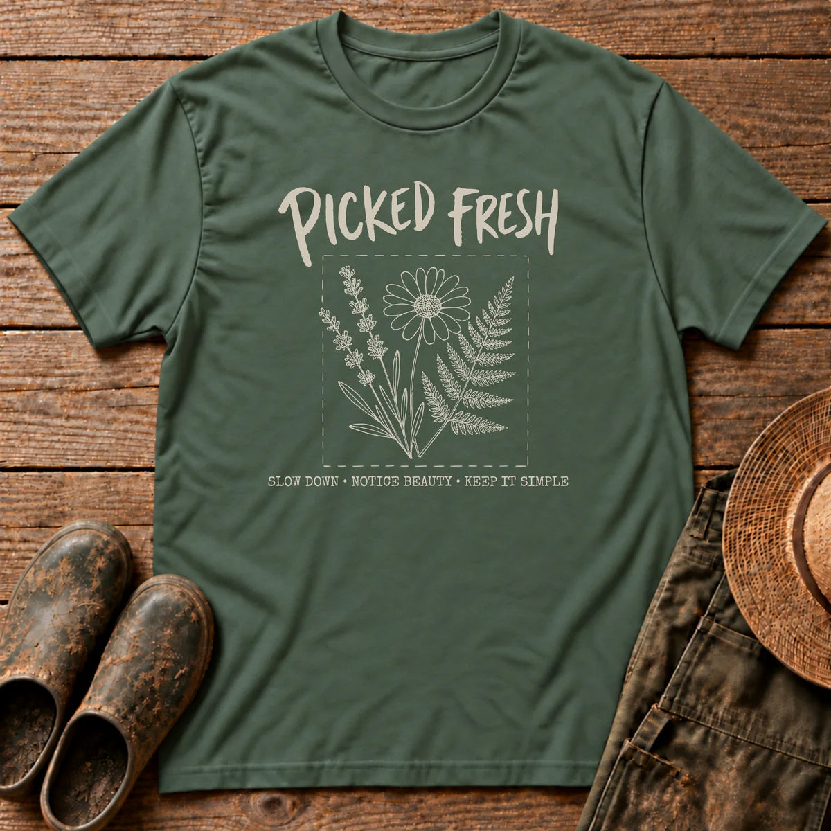 Fresh Mono Dark T-shirt