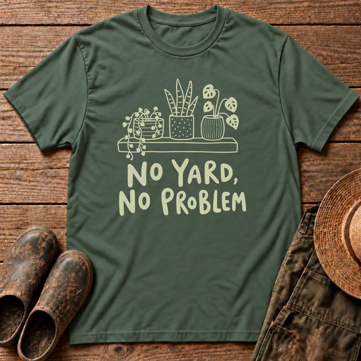 No Yard Dark T-shirt