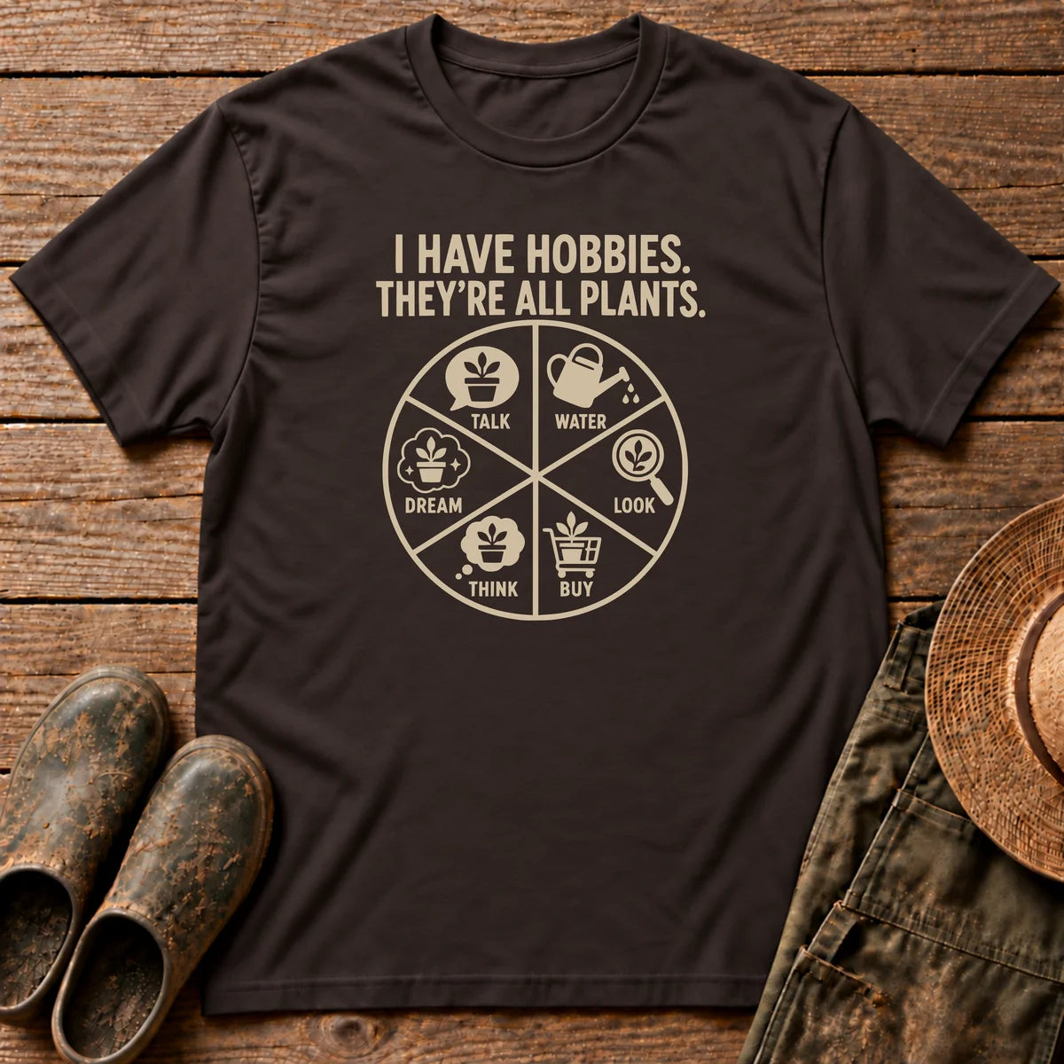 Plant Hobbies Tshirt