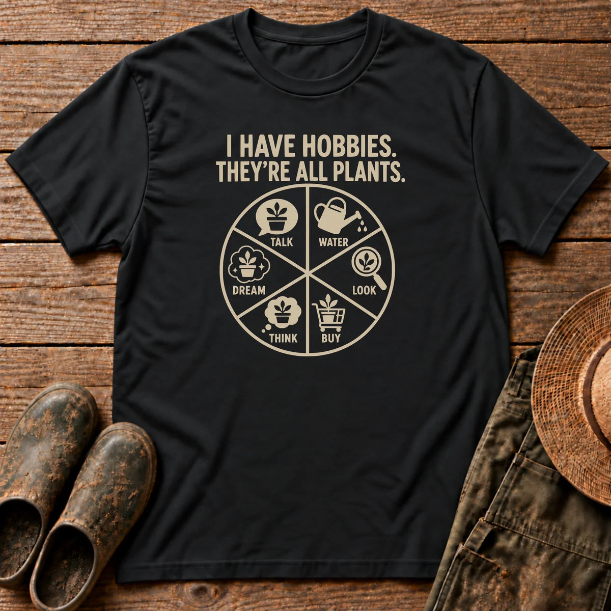 Plant Hobbies Tshirt