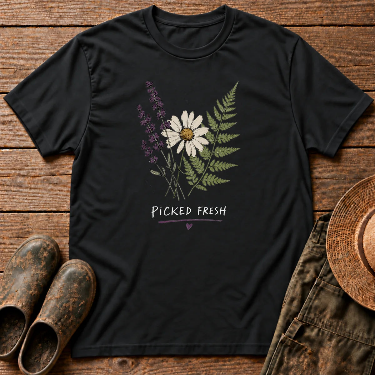 Picked Fresh Dark T-shirt