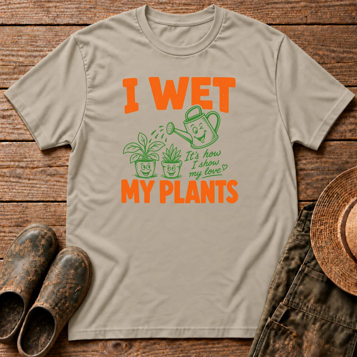 I Wet My Plants T-shirt