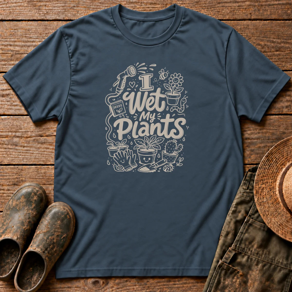I Wet My Plants T-shirt