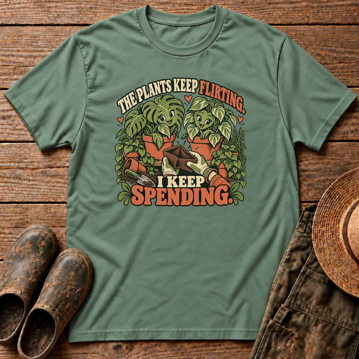 Flirting Plants Tshirt