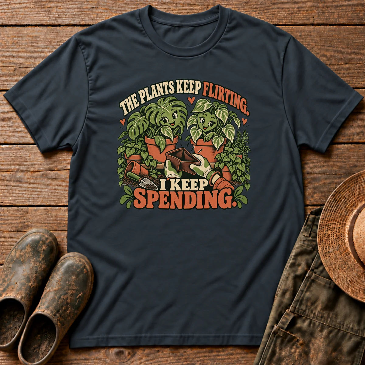 Flirting Plants Tshirt