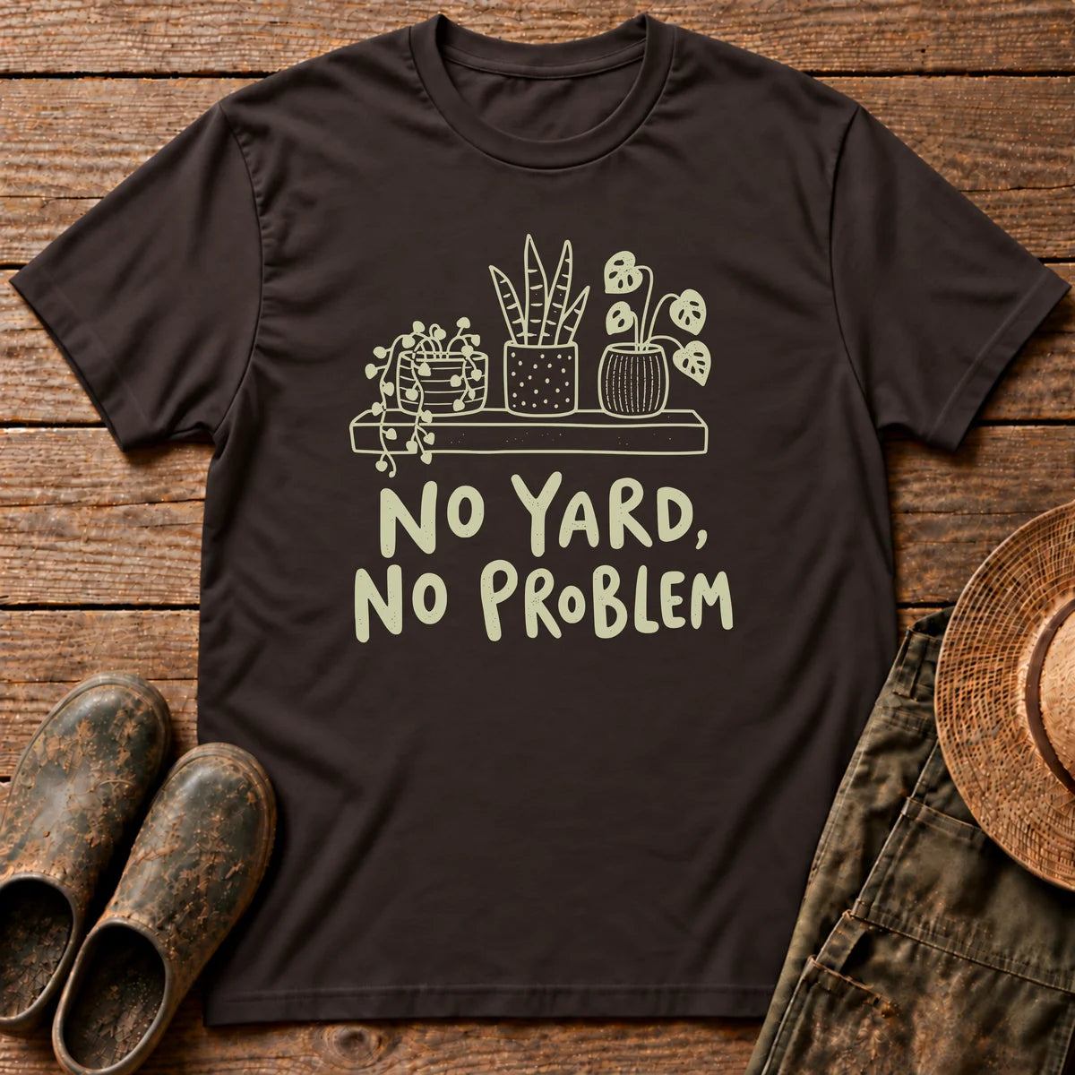 No Yard Dark T-shirt
