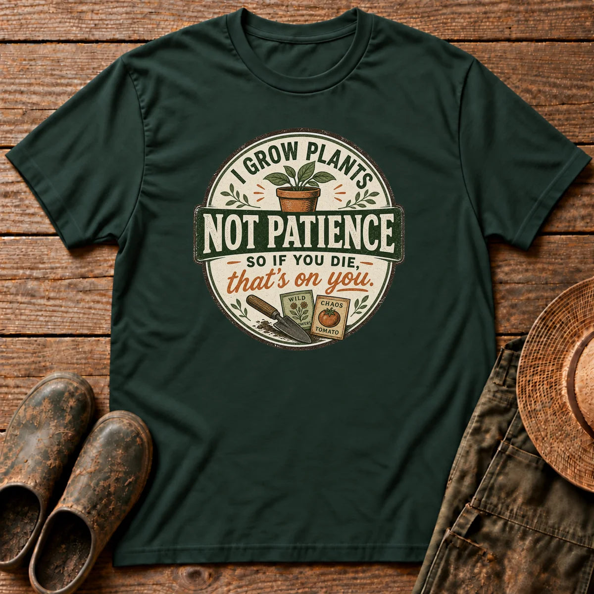 I Grow Plants T-shirt