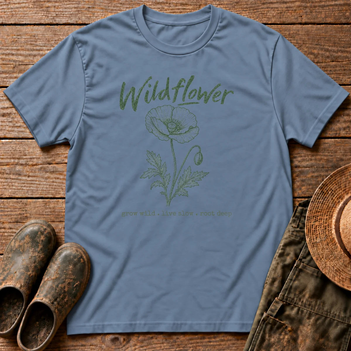 Wildflower Roots T-shirt