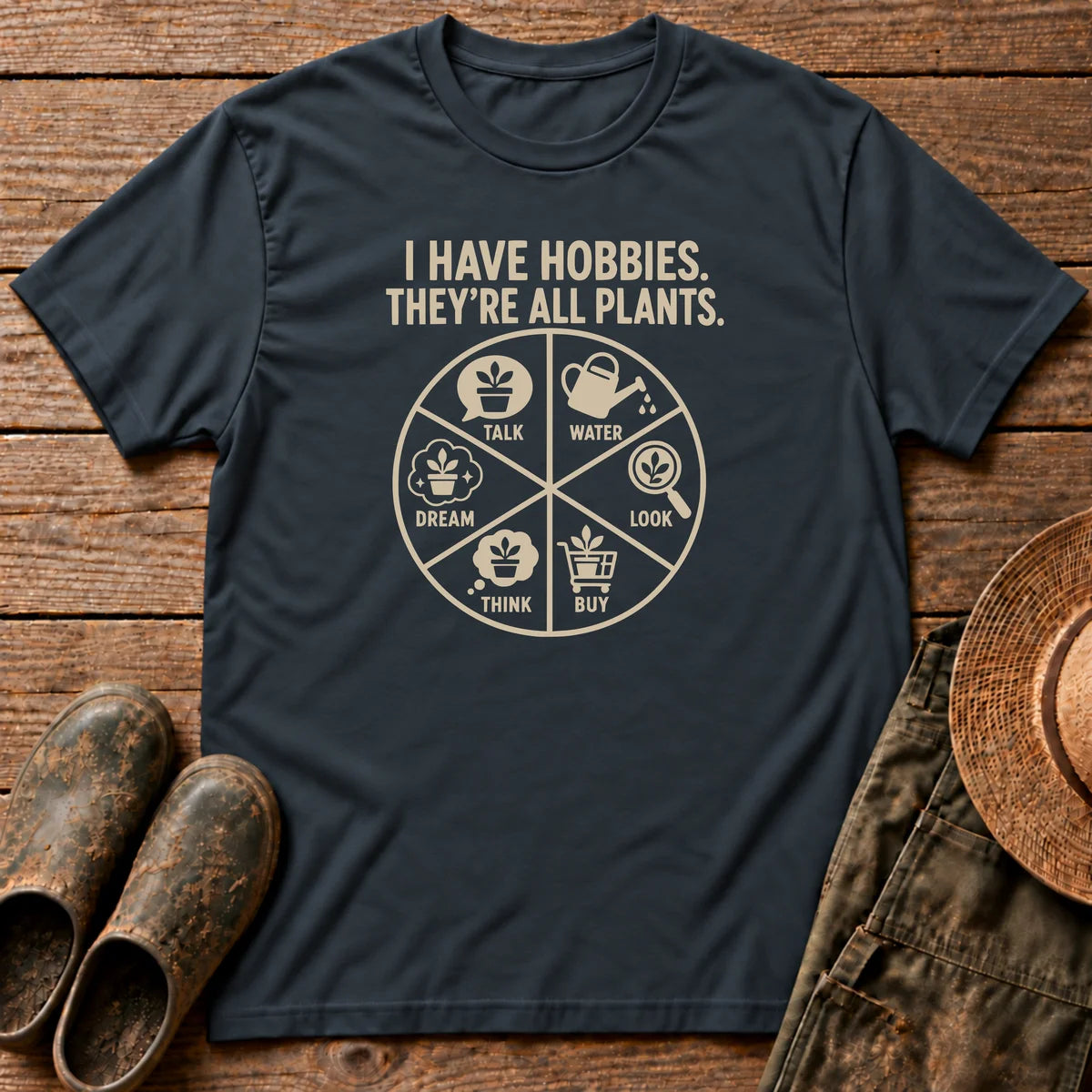Plant Hobbies Tshirt
