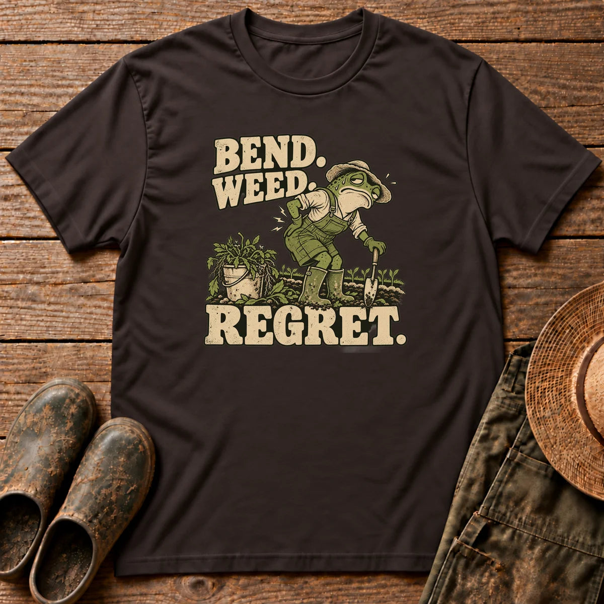 Bend Weed Regret Tshirt