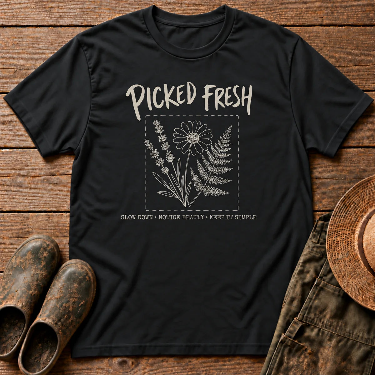 Fresh Mono Dark T-shirt