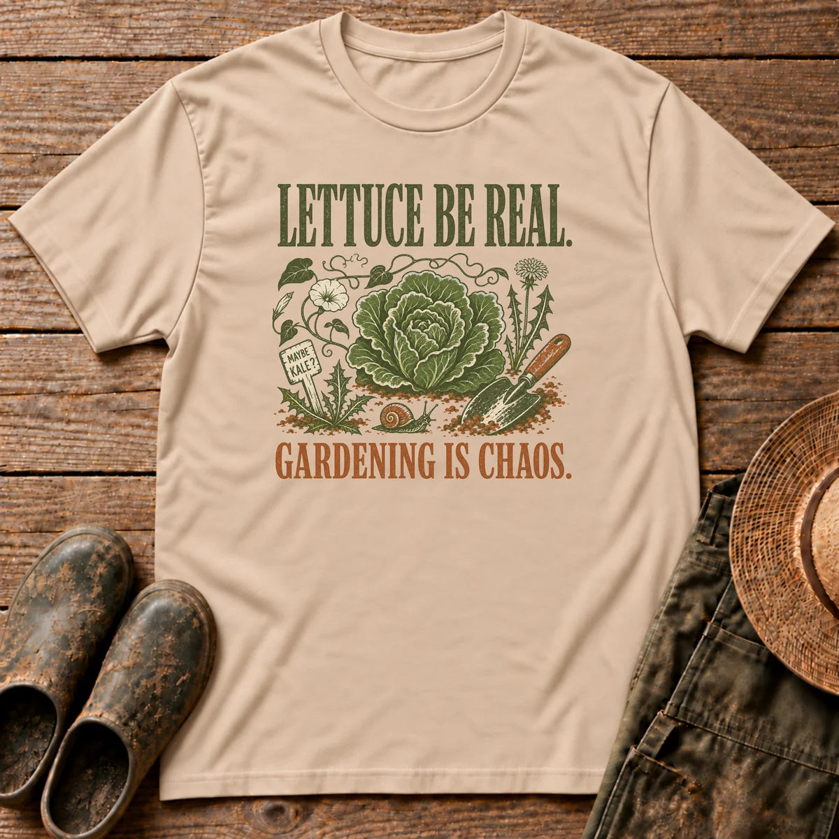 Gardening is Chaos Tshirt
