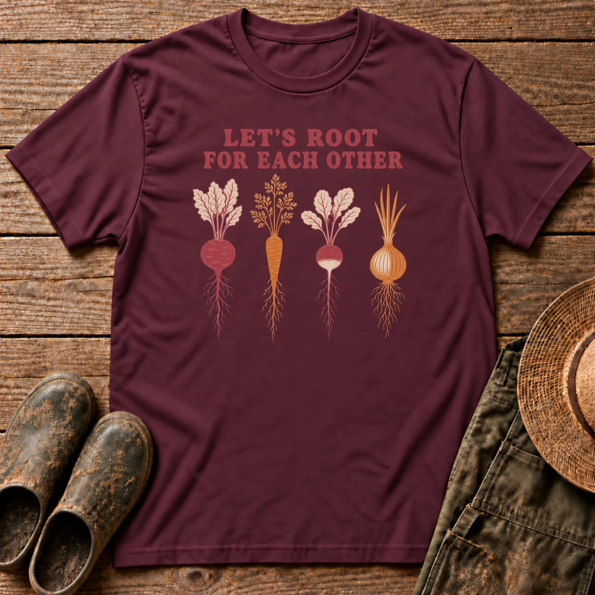 Lets Root Green T-shirt