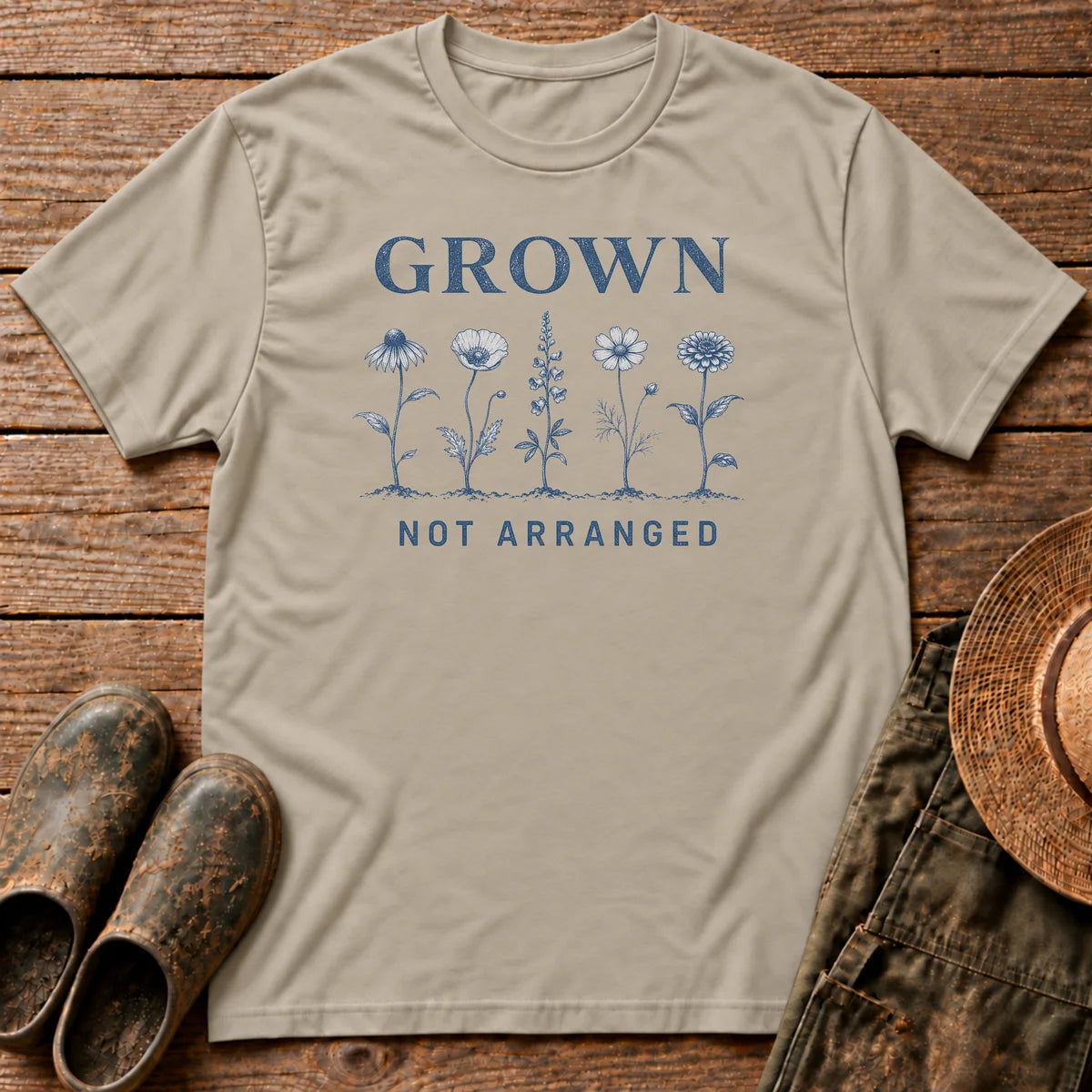 Grown Not Arranged T-shirt