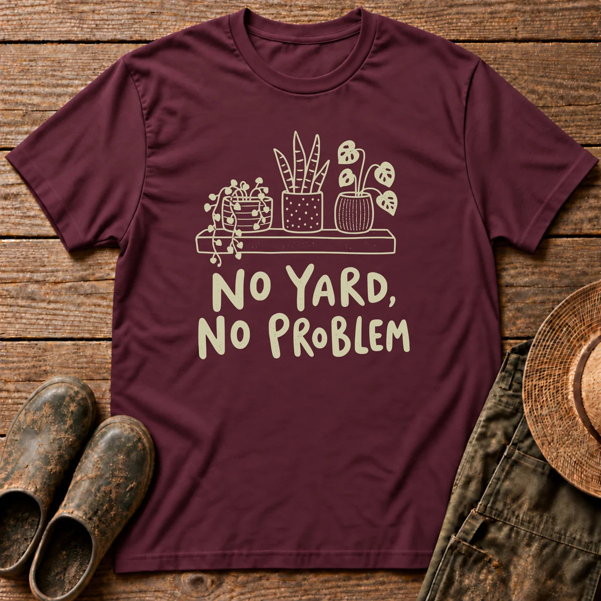 No Yard Dark T-shirt