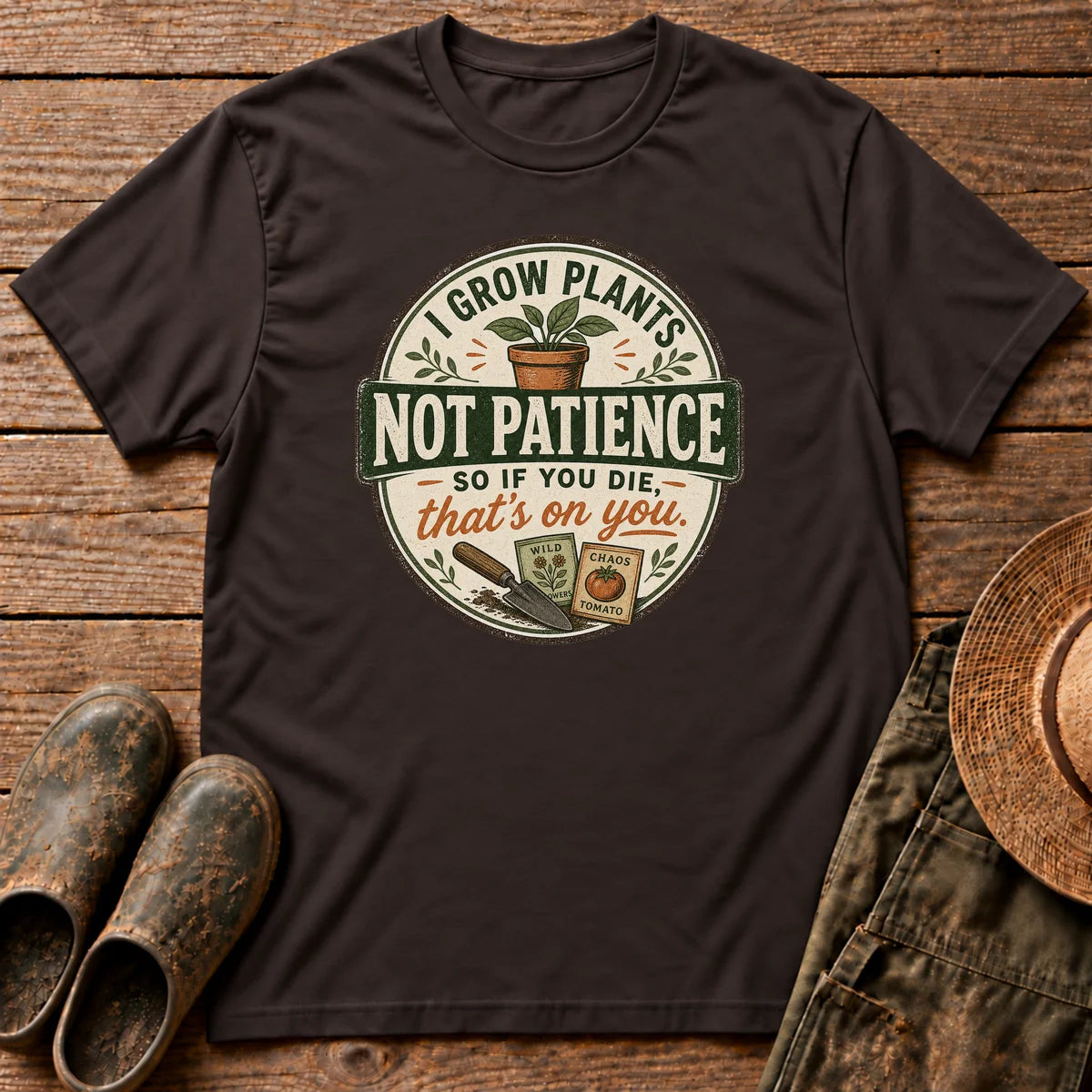 I Grow Plants T-shirt