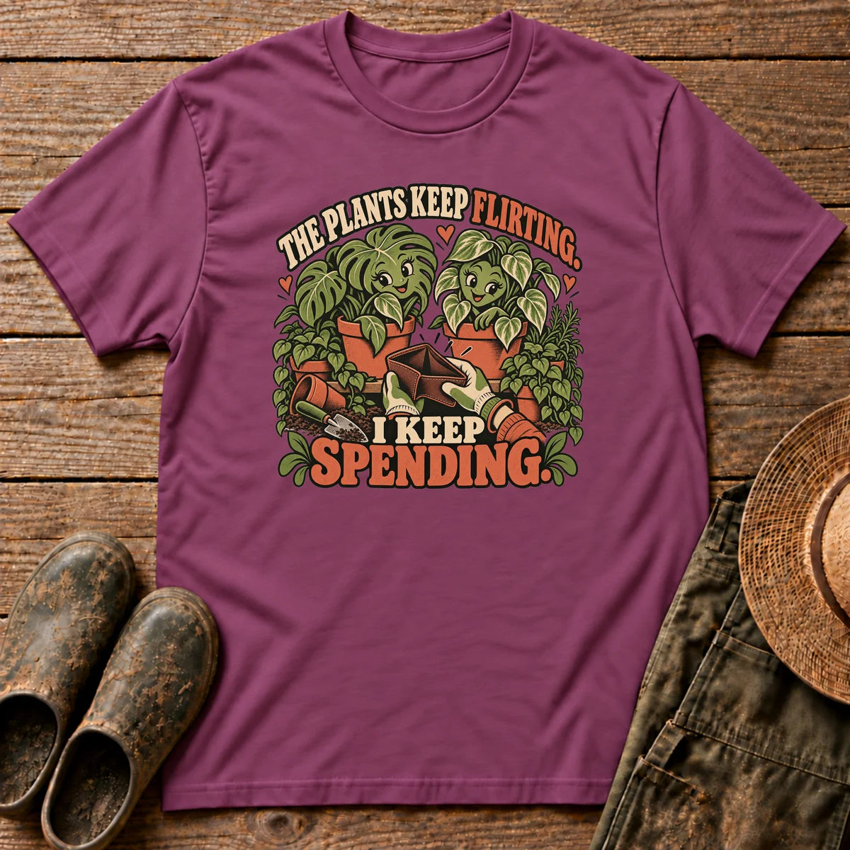 Flirting Plants Tshirt