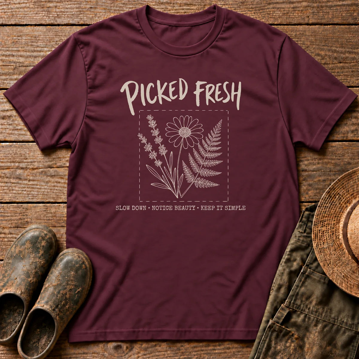 Fresh Mono Dark T-shirt