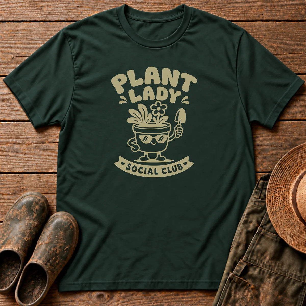 Plant Lady Club T-shirt