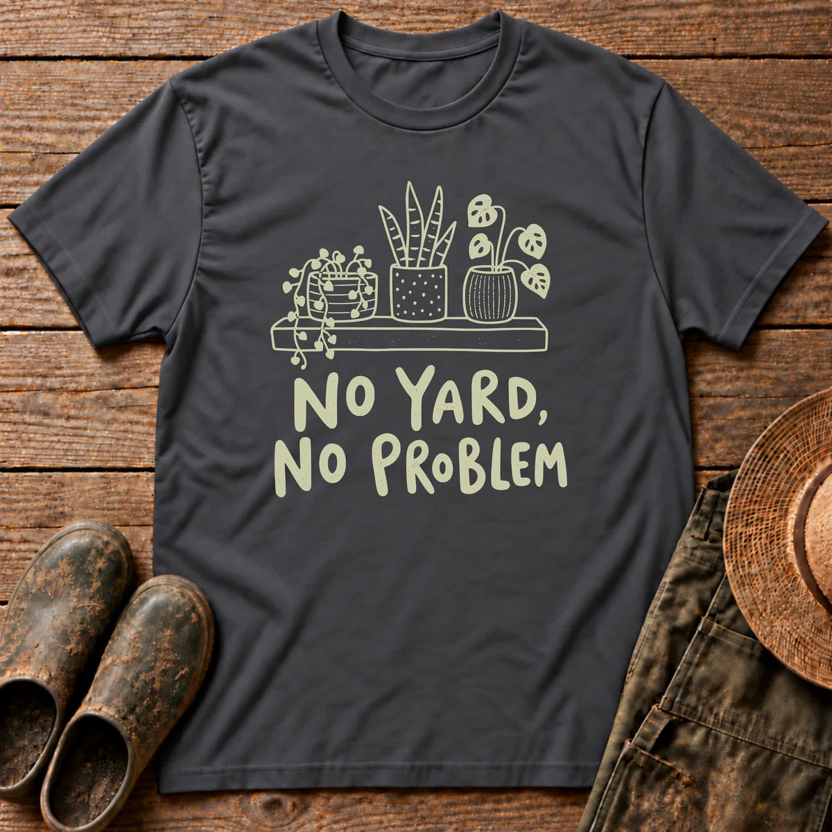 No Yard Dark T-shirt