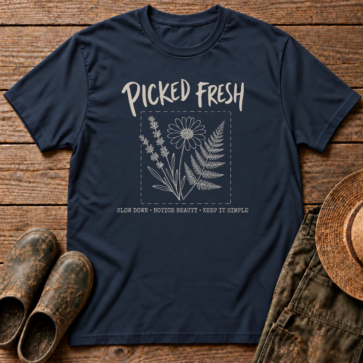 Fresh Mono Dark T-shirt