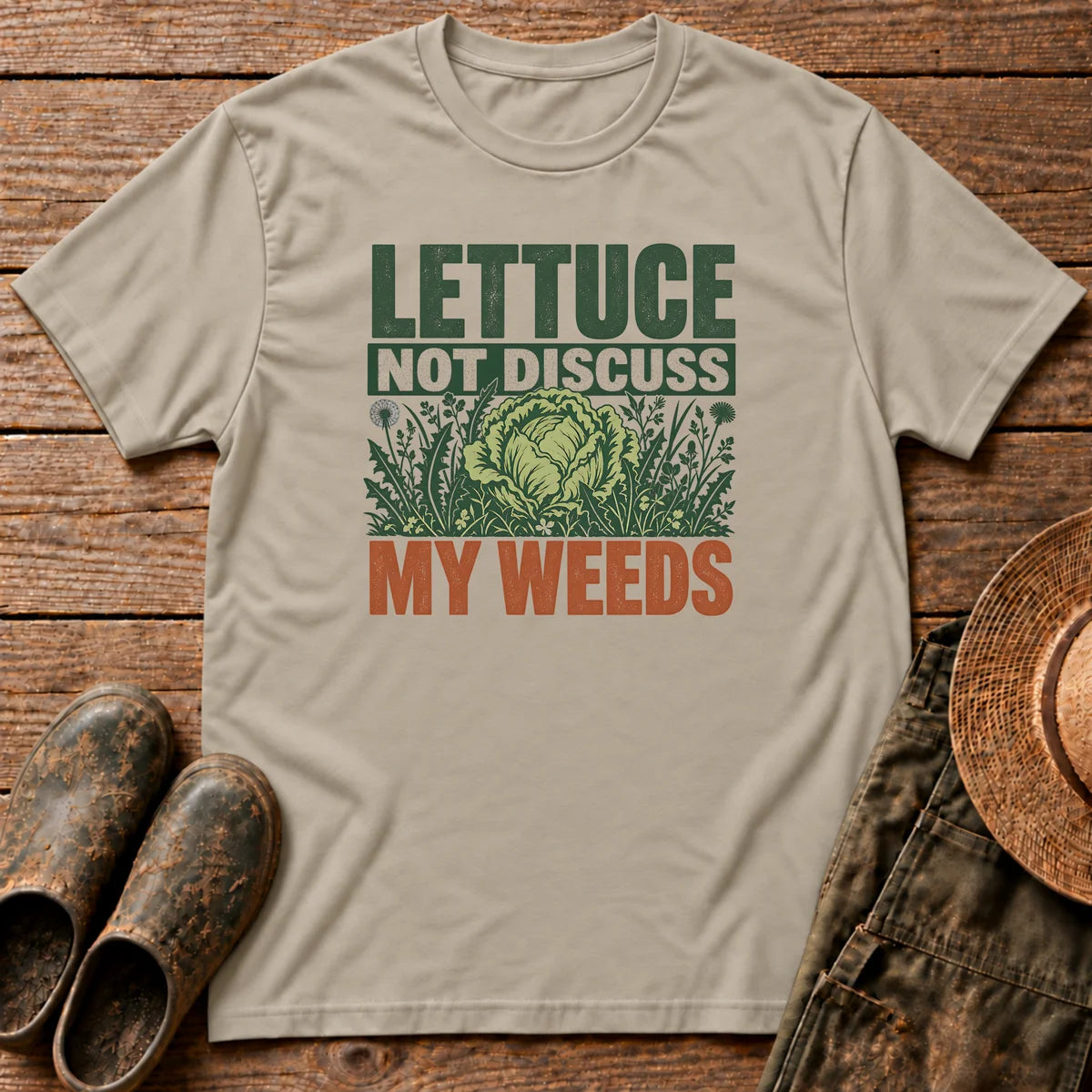 Lettuce not Discuss Tshirt