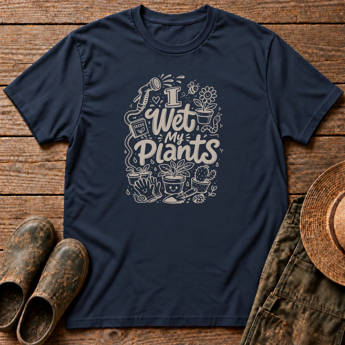 I Wet My Plants T-shirt