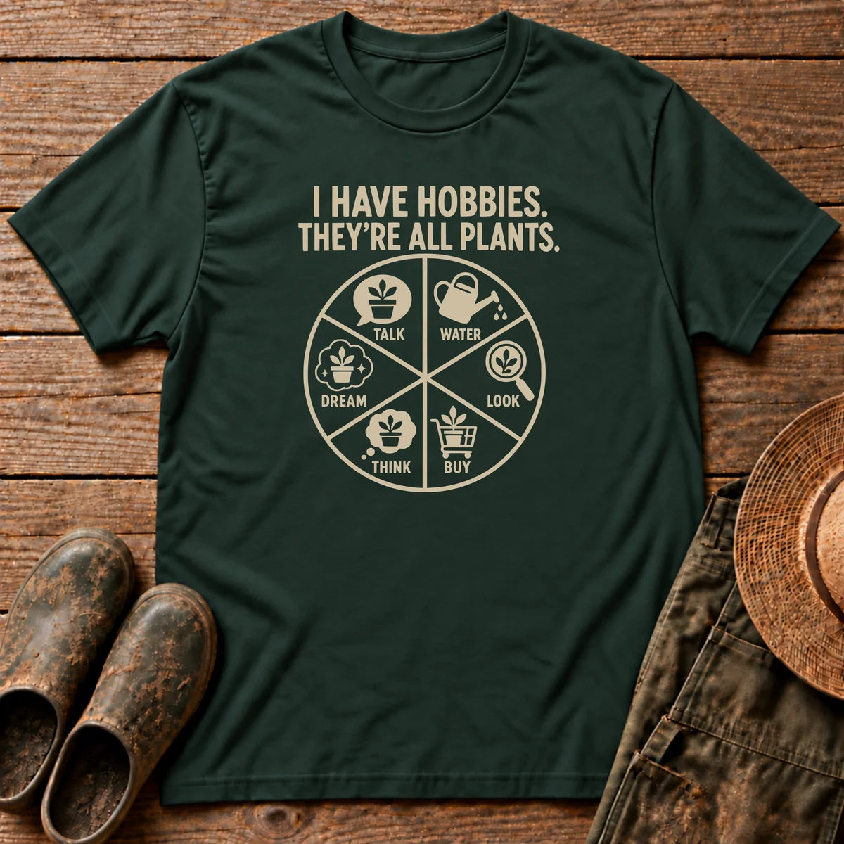 Plant Hobbies Tshirt
