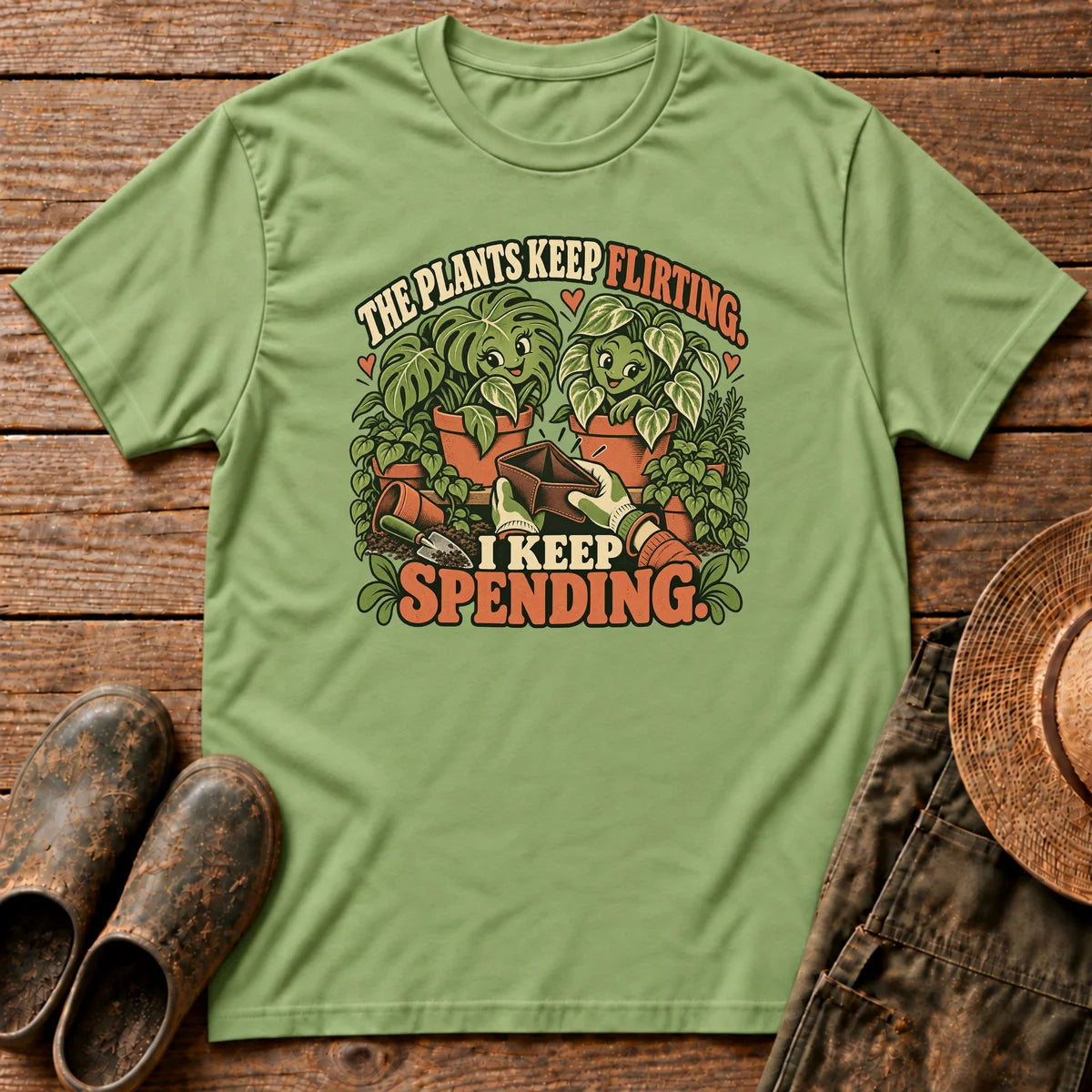 Flirting Plants Tshirt