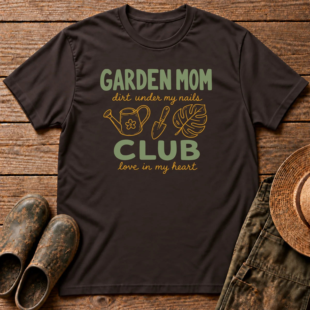 Garden Mom Club T-shirt